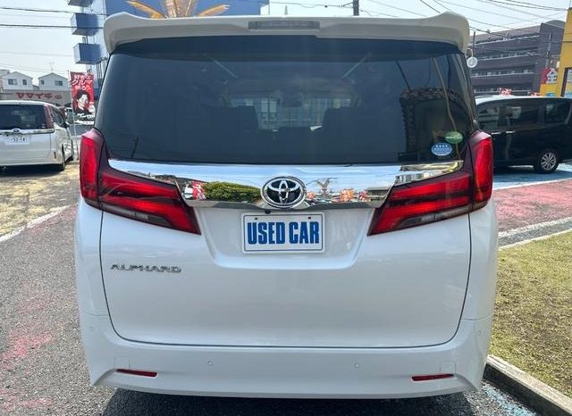 TOYOTA ALPHARD 2.5X 2018 full
