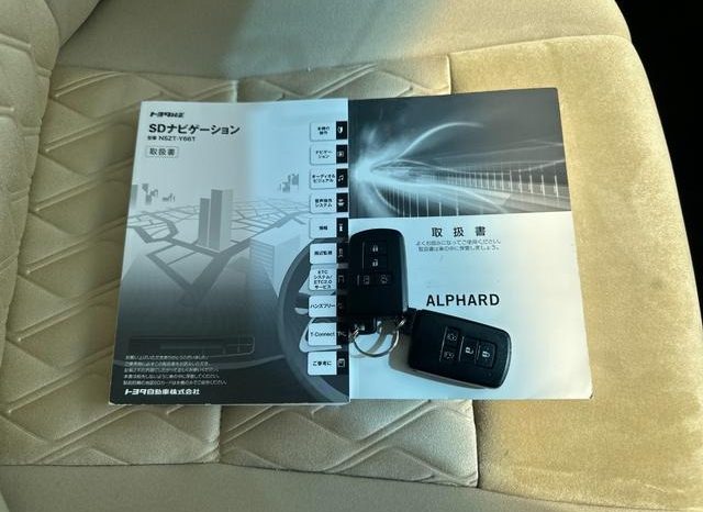 TOYOTA ALPHARD 2.5X 2018 full