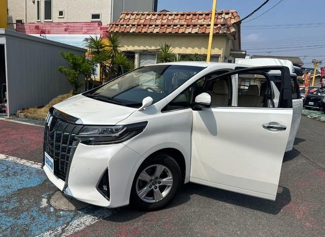 TOYOTA ALPHARD 2.5X 2018 full