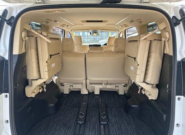 TOYOTA ALPHARD 2.5X 2018 full