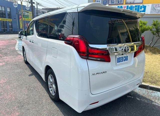 TOYOTA ALPHARD 2.5X 2018 full