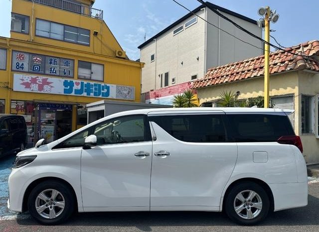 TOYOTA ALPHARD 2.5X 2018 full