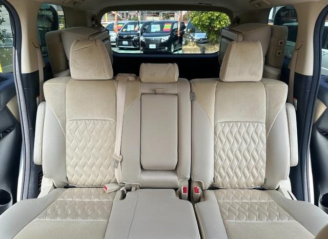 TOYOTA ALPHARD 2.5X 2018 full
