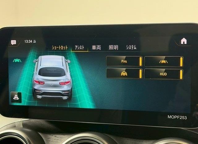 MERCEDES BENZ GLC-CLASS GLC220D 4MATIC COUPE AMG LINE 2020 full
